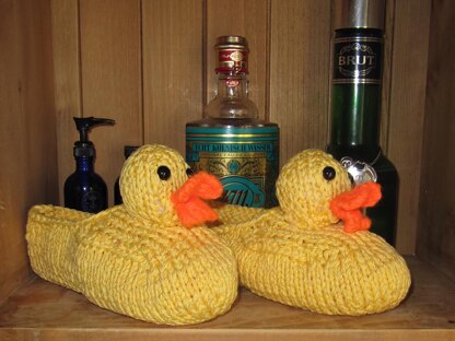 Rubber Duck (Ducky) Bathroom Slippers