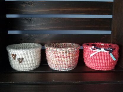 Simple Bolster Basket