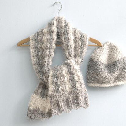 Chunky Scarf and Beanie