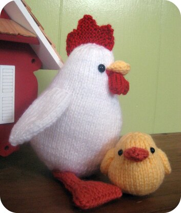 Hen and Chicks Knit Pattern