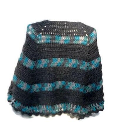 Open Poncho Shawl