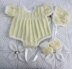 Romper Suit, Bonnet & Bootees (96)