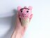 Hoggin Daz | Amigurumi Pig Ice Cream