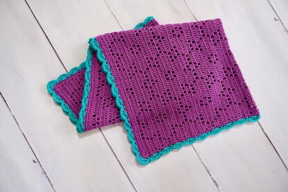 Starflower Filet Blanket