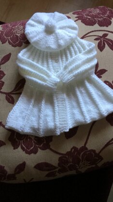 Baby coat and beret