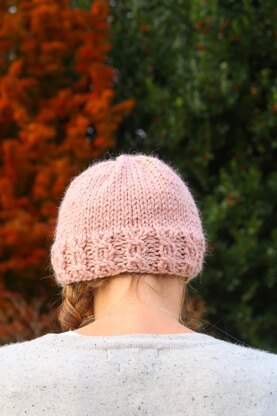 Cable Rib Hat