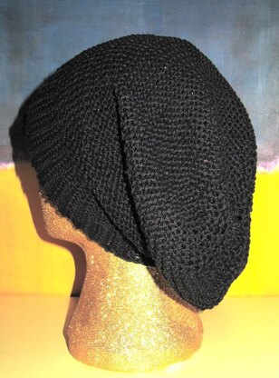 Garter Stitch Peak Slouch