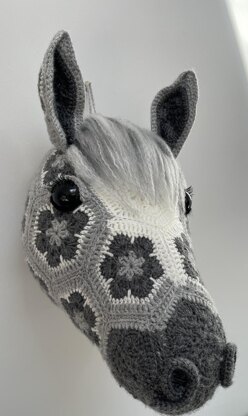 Pepper the african flower horse head