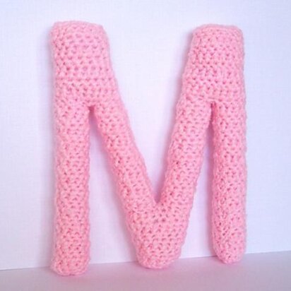 Alphabet Letter --- Capital M Pattern