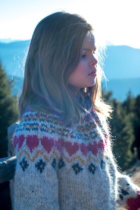 Yoke Sweater Lopapeysa - Zoe Sweater