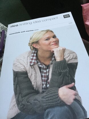 Ladies Aran cardigan