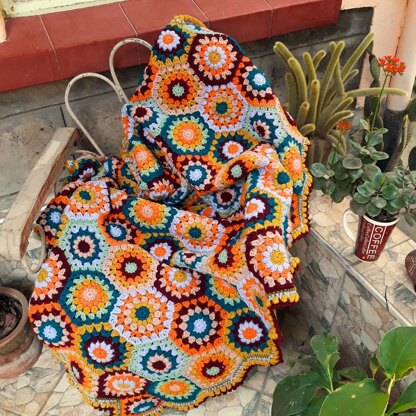 Flowers in Bloom Blanket