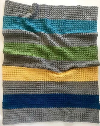 Jewel Tones Baby Blanket