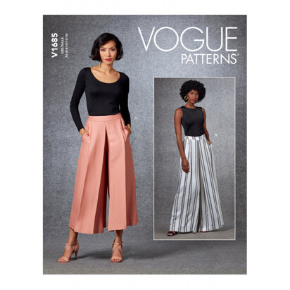 Vogue Misses' Pants V1685 - Sewing Pattern