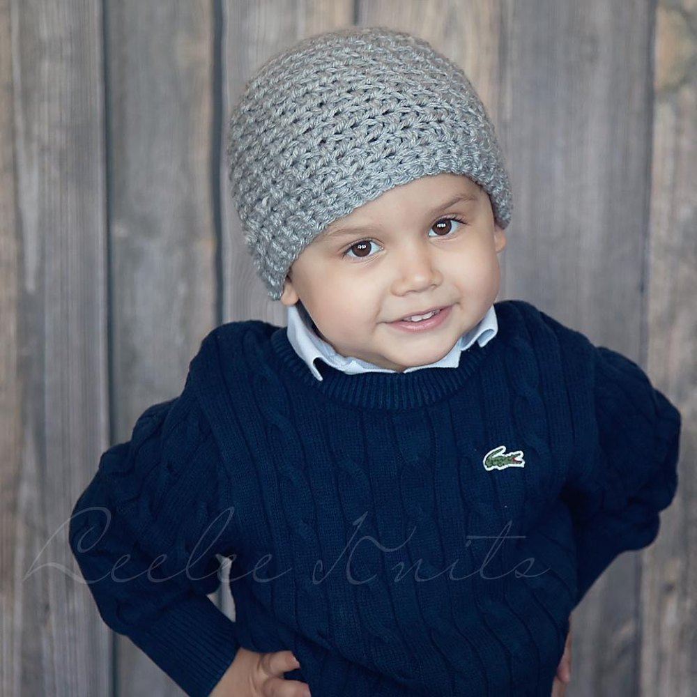 Boys crochet online beanie