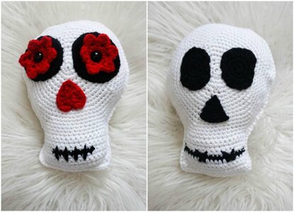 Simple Skull - Sugar Skull Reversible Softie