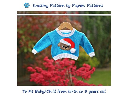 Christmas Teddy Jumper (no 25)