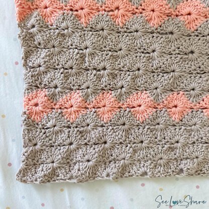 Starburst Baby Blanket