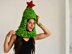 Crochet Christmas tree hat