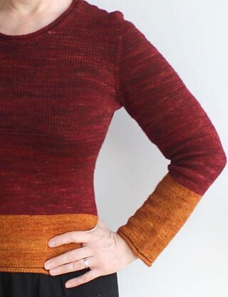 Simple Ziggurat Pullover