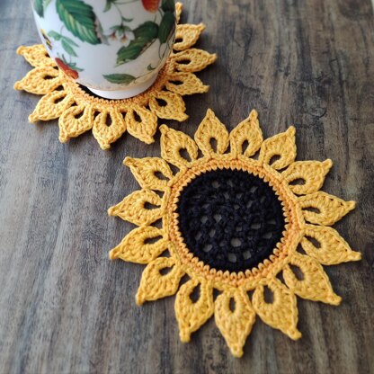 Sunflower Coaster