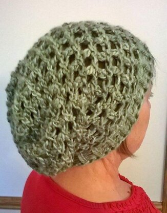 Netted Mesh Slouch Hat