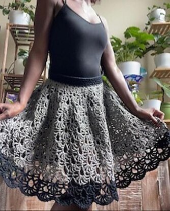 Scallops Lace Skirt