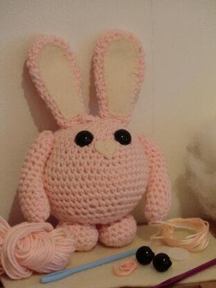 Bubblebun bunny amigurumi pattern