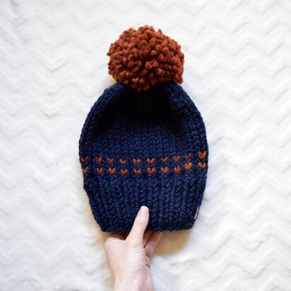 Harlee Knitted Fair Isle Hat