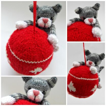 Swinging Kitty Ornament