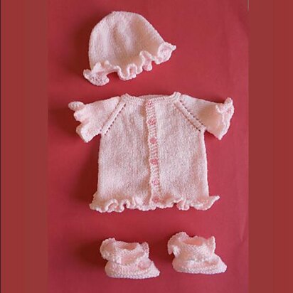 Ruffled Rosie Baby Set