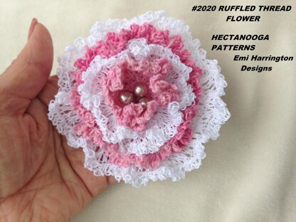 2020yt- Crochet Thread Flower