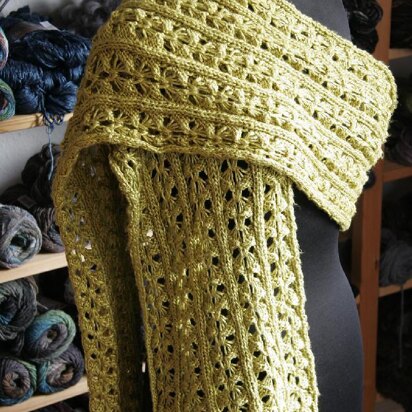 Glenda Shawl - knitting pattern