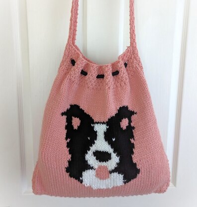 Border Collie Dog Bag