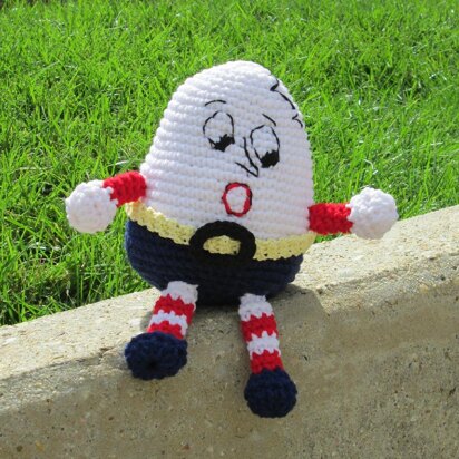 Humpty Dumpty in Crochet