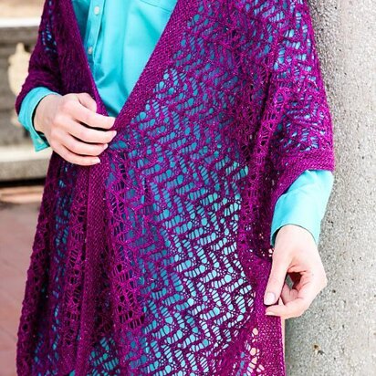 Glamour Stole - knitting pattern