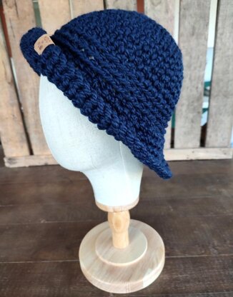 Chapeau d'hiver givré