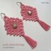 Lucky charm Earrings with tassels