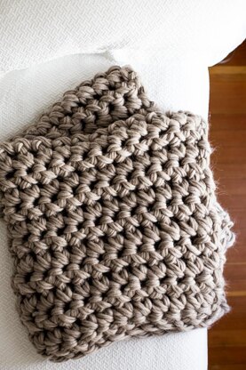 Hand Crochet Chunky Blanket