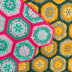Flower Hexagon Baby Blanket in Yarn and Colors Epic - YAC100147 - Downloadable PDF