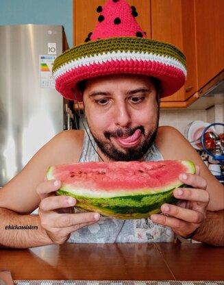 Watermelon sombrero