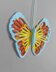 Colorful large butterfly door decor for spring & summer