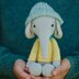 Elephant amigurumi crochet pattern
