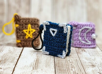 Mini Spellbook Keychain