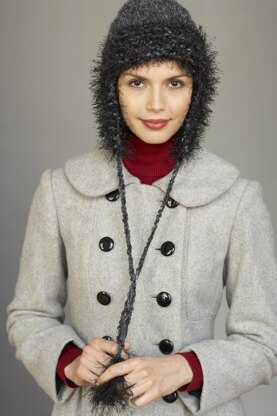 Lavish Fur Hat in Lion Brand Homespun and Fun Fur - 81036AD