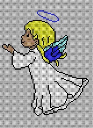 Cute Christmas Angel Jumper