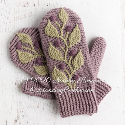 Hedera Mittens