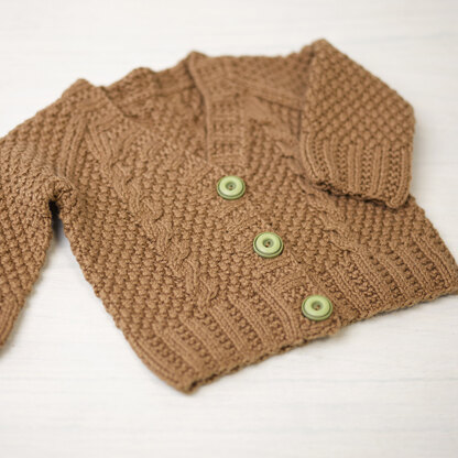 Valley Yarns 776 Maple Baby Cardigan