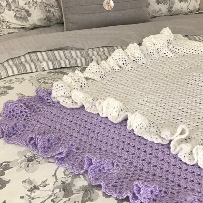 Heirloom Lace Baby Blanket