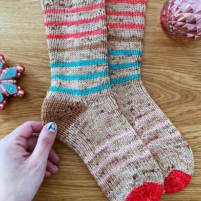 Christmas Socks Cast on Box!